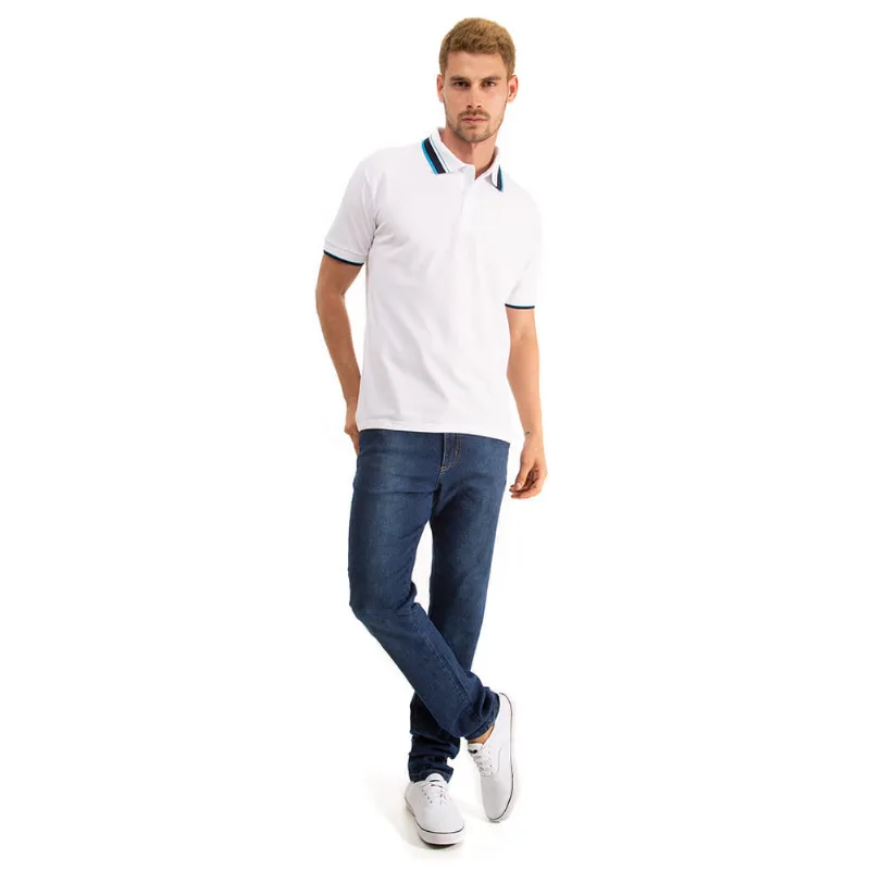 Polo Piquet 3 Polo Wear Branco GG