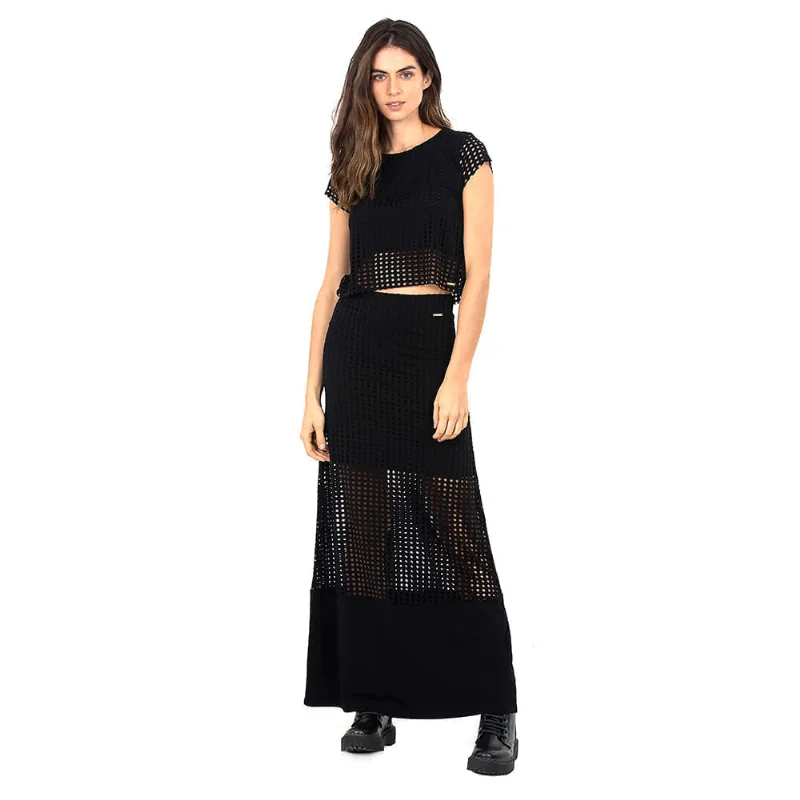 Blusa Básica Feminina Polo Wear Preto M