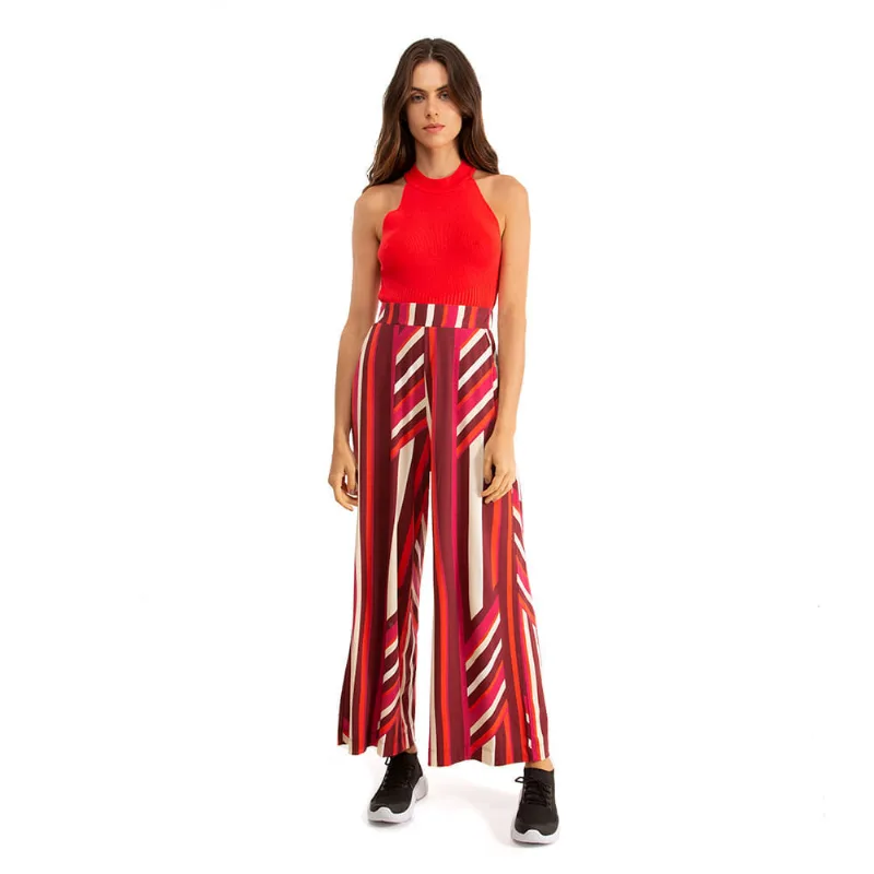 Regata Tricô Gola Alta Polo Wear Laranja GG