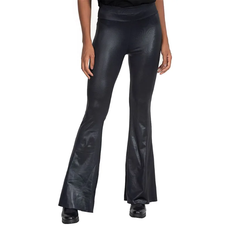 Calça Flare Cirrê Polo Wear Preto GG