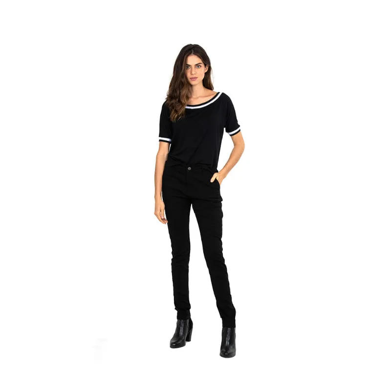 Blusa De Malha Com Ribana Polo Wear Preto G