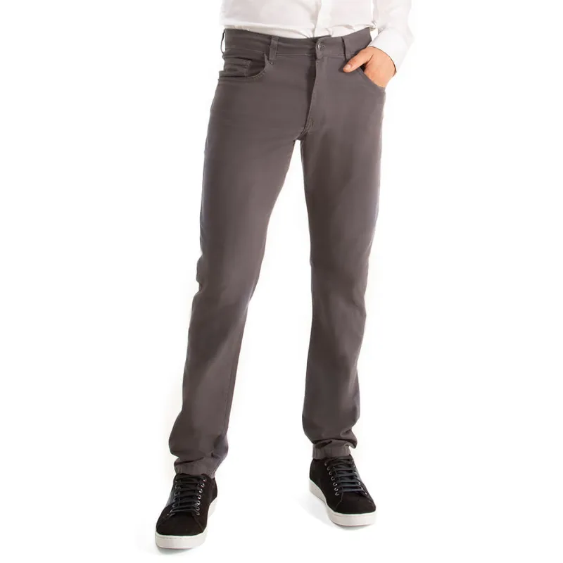 Calça Color Polo 1 Wear Cinza Escuro 42