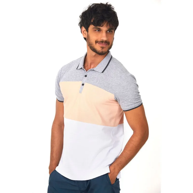 Polo Recorte Polo Wear Rosa Claro P