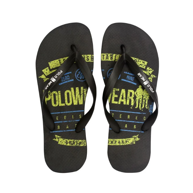 Chinelo Masculino 2 Polo Wear Preto 40