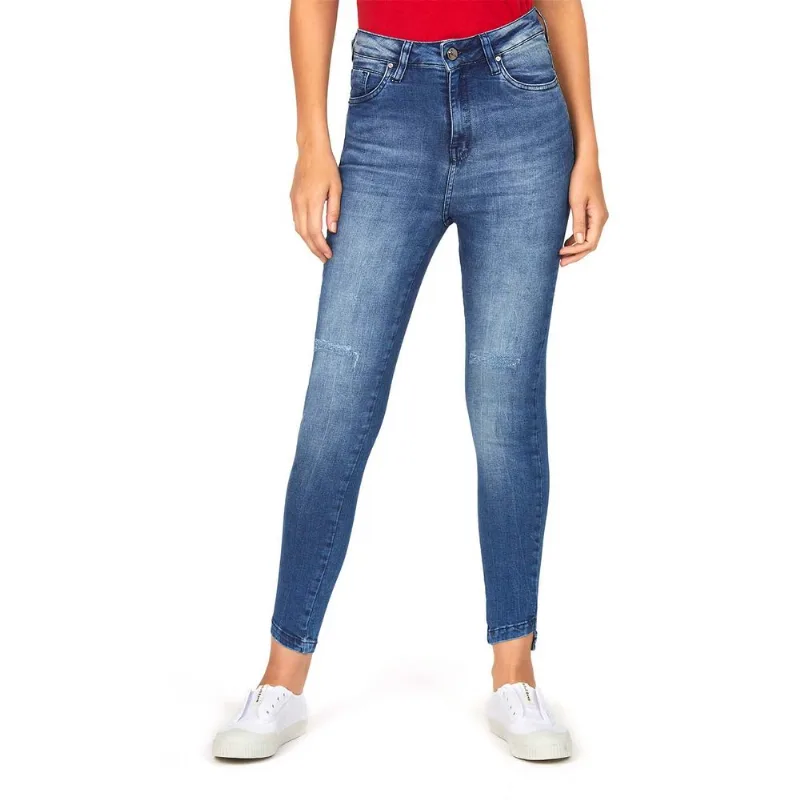 Calça Feminina Heart Polo Wear Jeans Médio 46