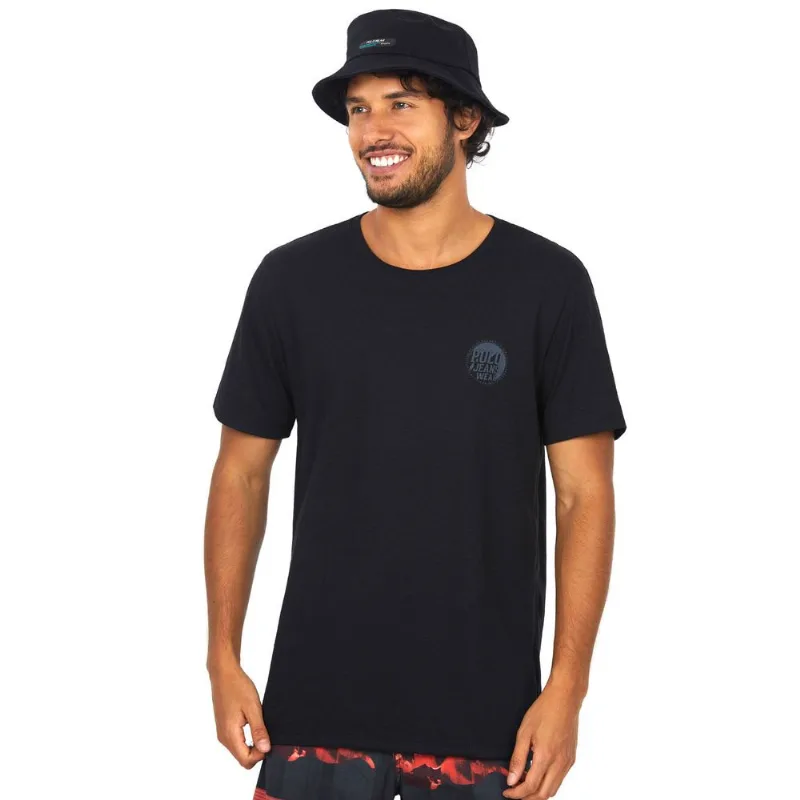 Camiseta Masculina Estampada Polo Wear Preto P