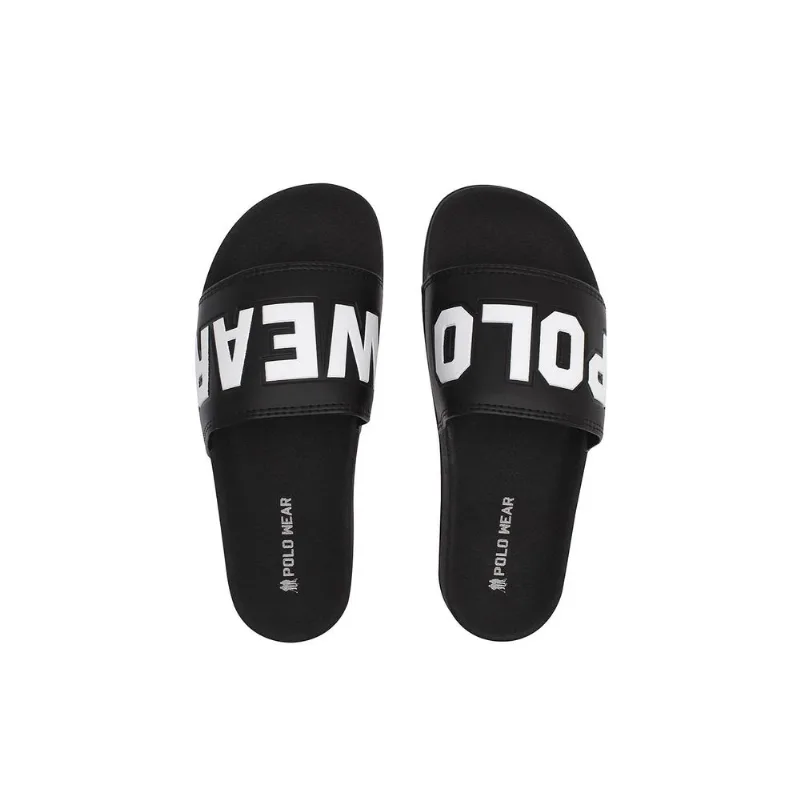 Chinelo Slider Preto Polo Wear 39/40