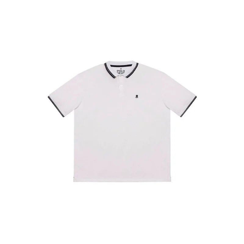 Polo Piquet Filete Polo Wear Branco G4