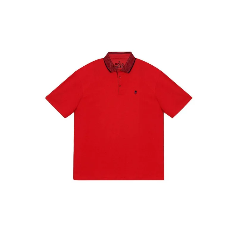 Polo Piquet Polo Wear Vermelho Escuro G1