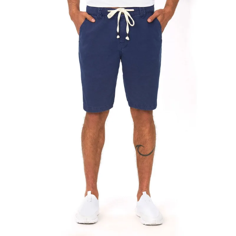 Bermuda Masculina Adria Polo Wear Azul Escuro 44