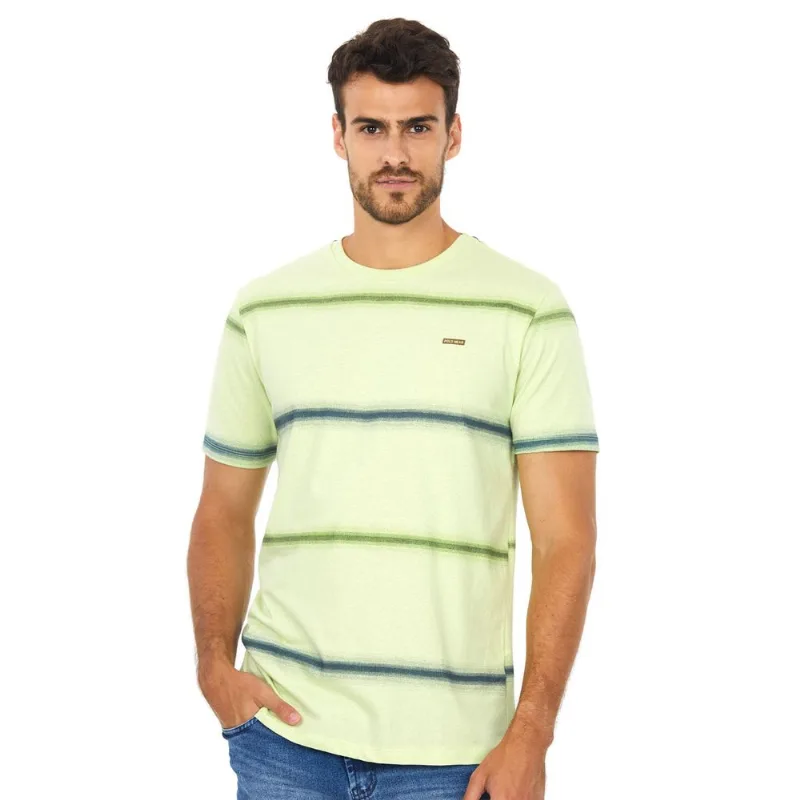 Camiseta Full Print Listra Polo Wear Verde Claro M