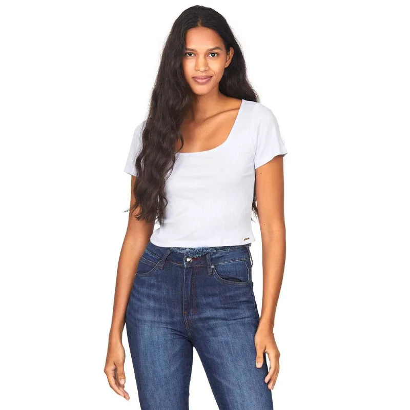 Cropped Básico Polo Wear Branco M