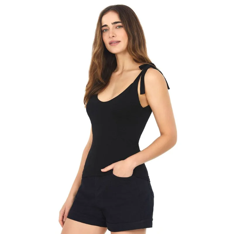 Regata Detalhe Ombro Polo Wear Preto PP
