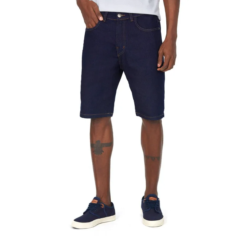 Calça Masculina Fiver Skinny Polo Wear Jeans Escuro 38