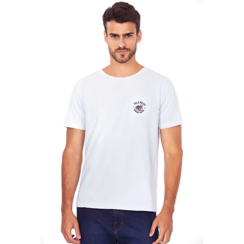 Camiseta Com Bolso Polo Wear Branco P