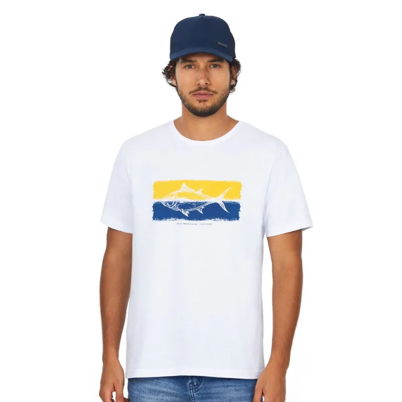 Camiseta Estampada Polo Wear Branco G