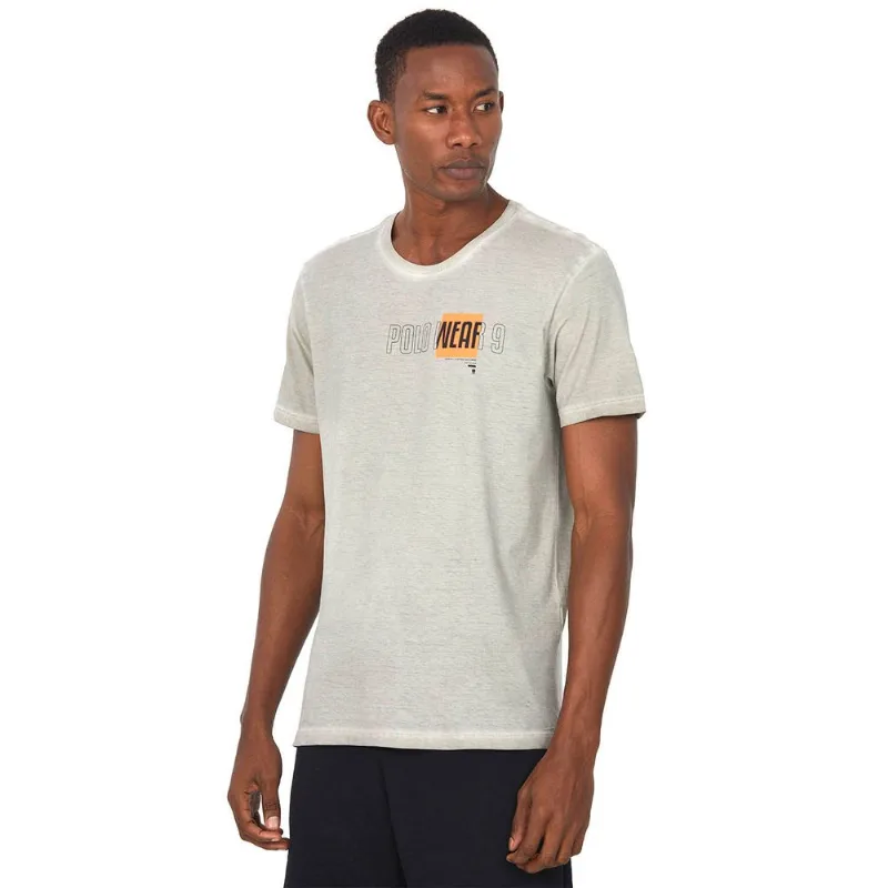 Camiseta Masculina Silk Relevo Polo Wear Off White Branco M