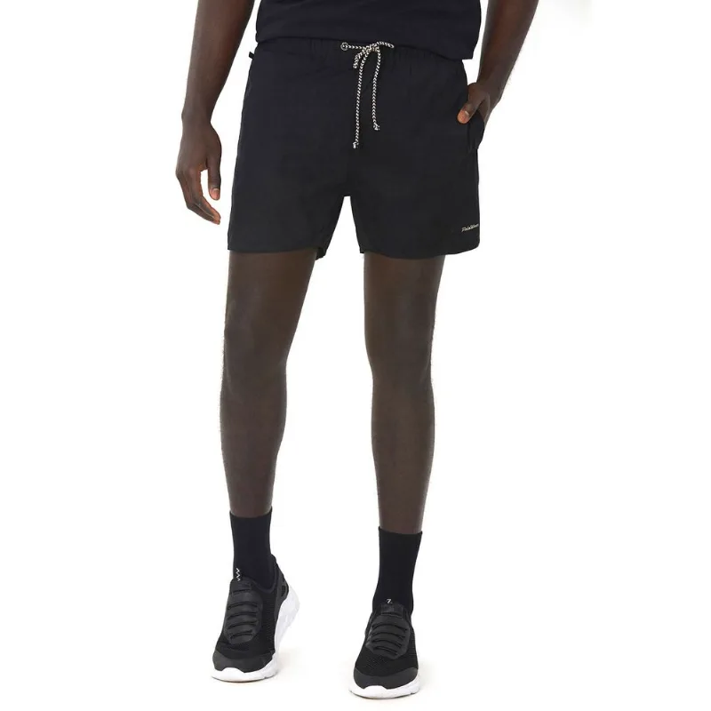 Short Volei Masculino Techno Taslon Sued Polo Wear Preto M