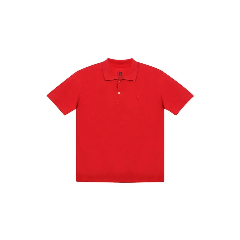 Polo Básica Oversize Polo Wear Vermelho Médio G2