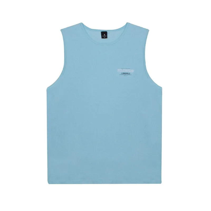 Regata Estampada Over Polo Wear Azul Claro G5