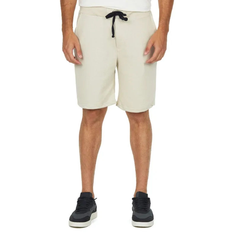 Bermuda Masculina Moletom Polo Wear Bege Claro M