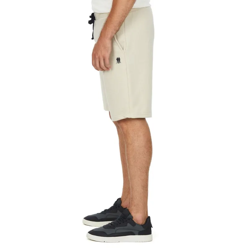Bermuda Masculina Moletom Polo Wear Bege Claro G