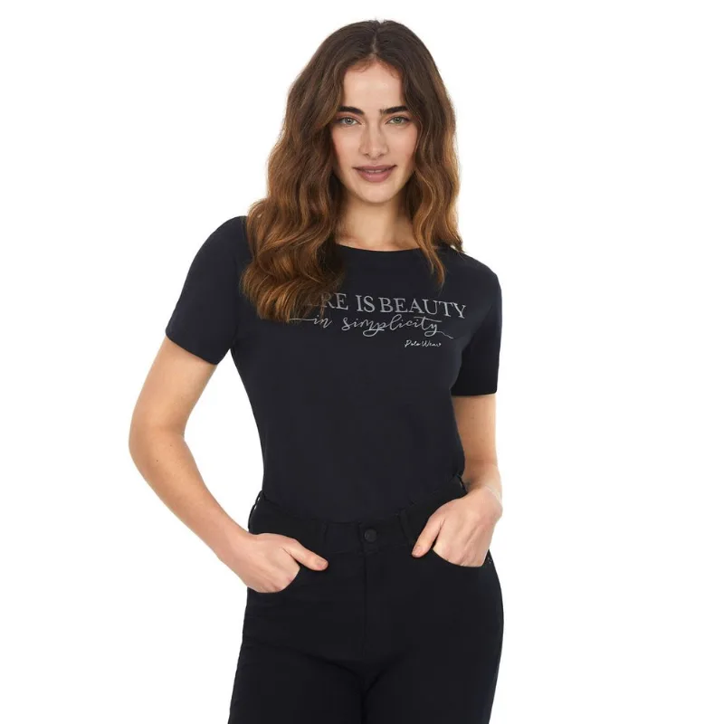 Camiseta There Is Beauty Polo Wear Preto GG