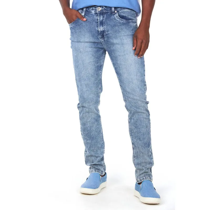 Calça Masculina Slim Polo Wear Jeans Claro 46