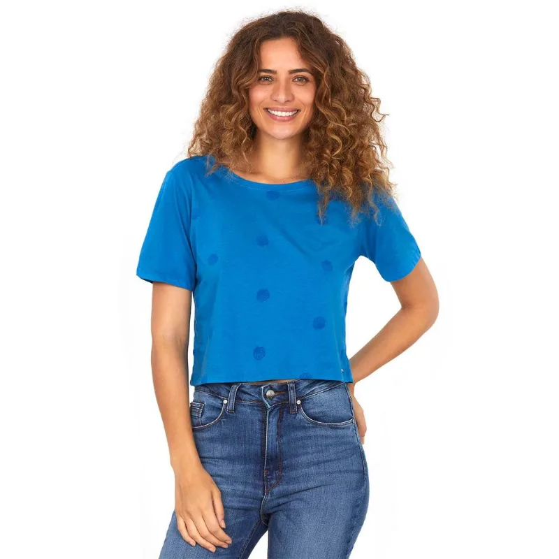 Camiseta Conchas Polo Wear Azul Médio G