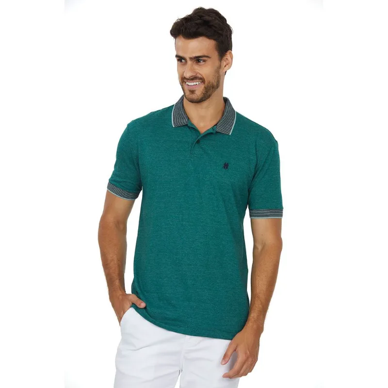 Polo Piquet Polo Wear Verde Médio M