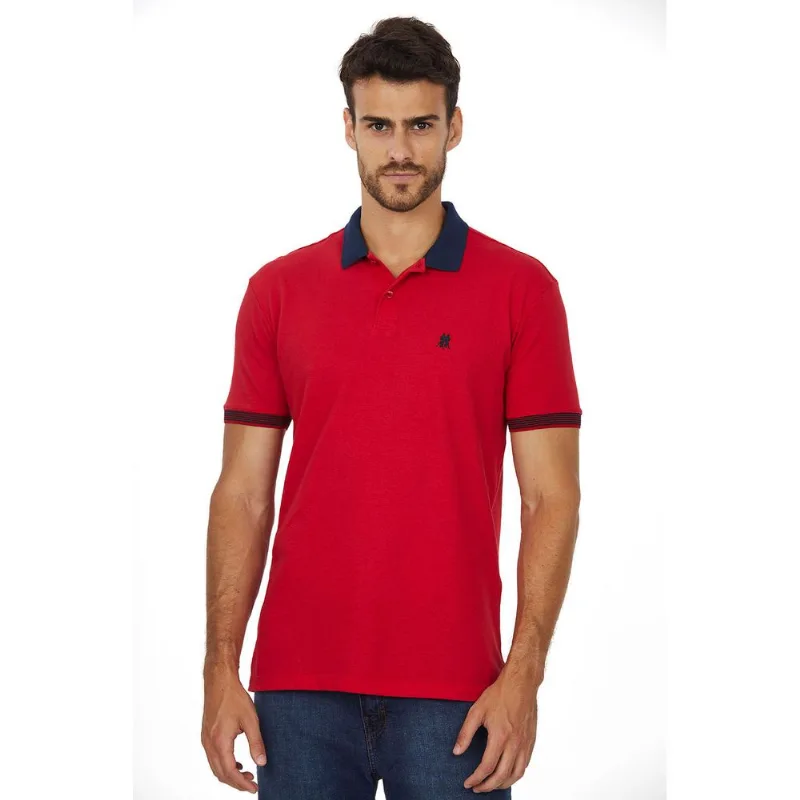 Polo Piquet Polo Wear Vermelho Médio G