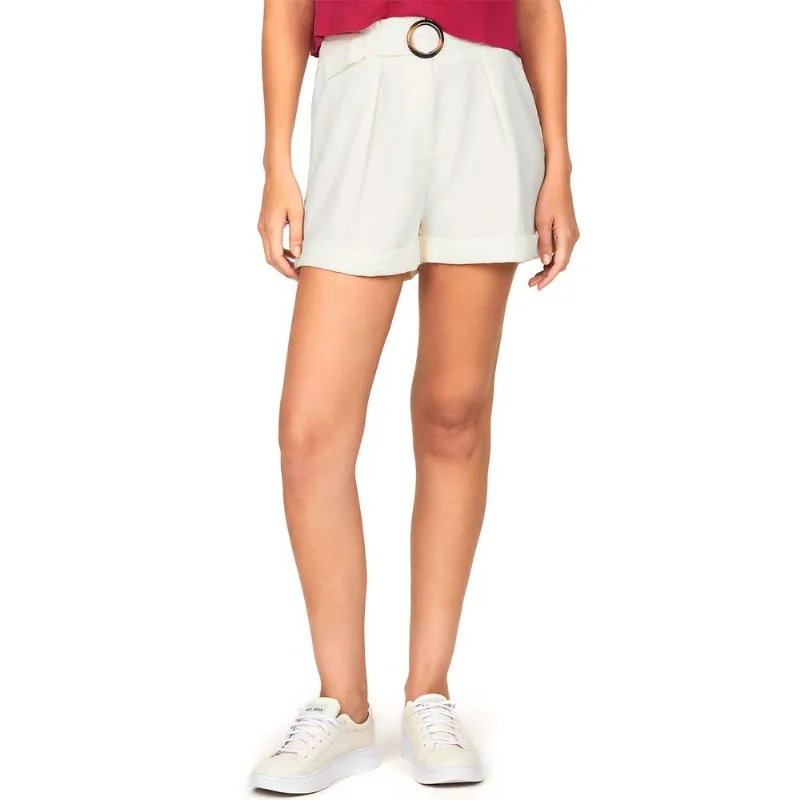 Shorts Com Cinto Polo Wear Off White Branco G