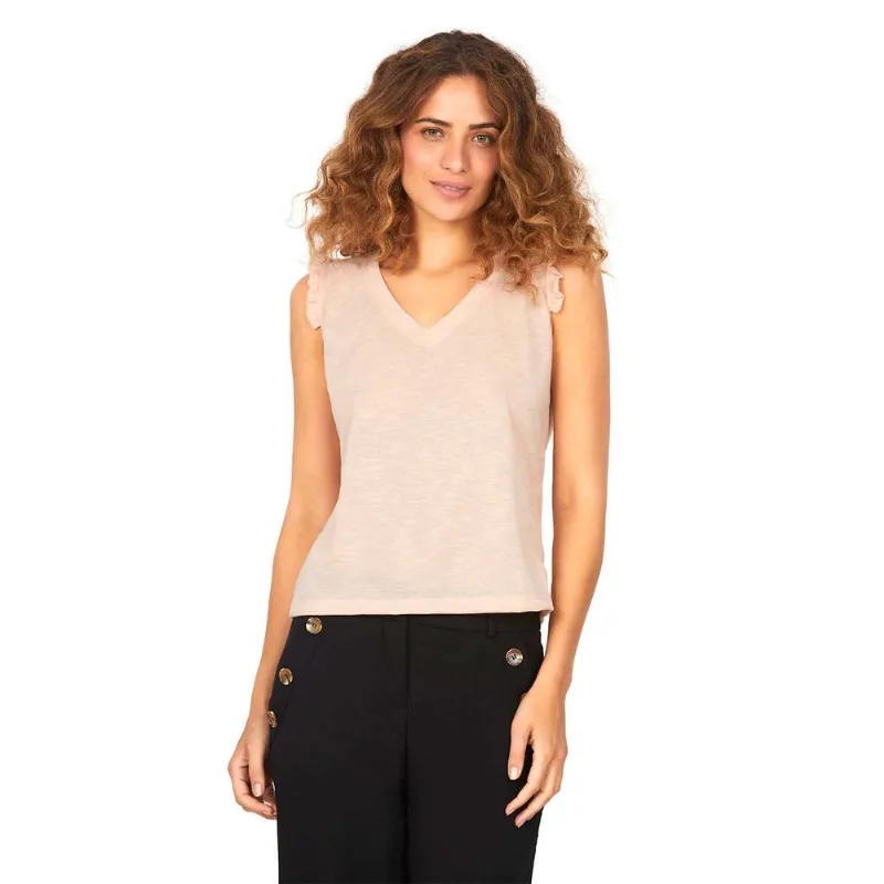 Blusa Com Detalhe Na Manga Polo Wear Rosa Claro G