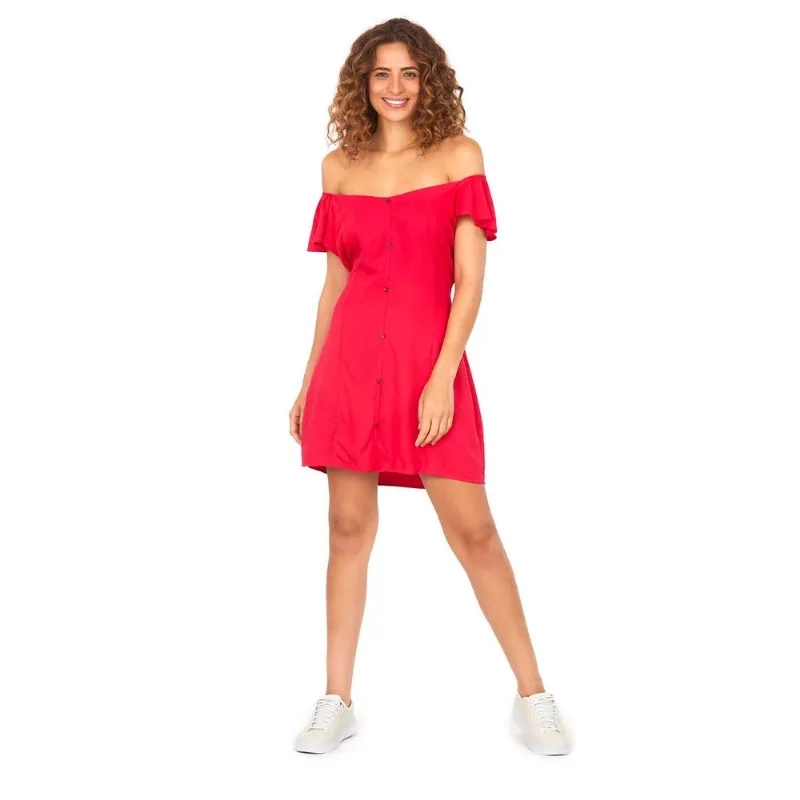 Vestido Ciganinha Polo Wear Rosa Escuro GG