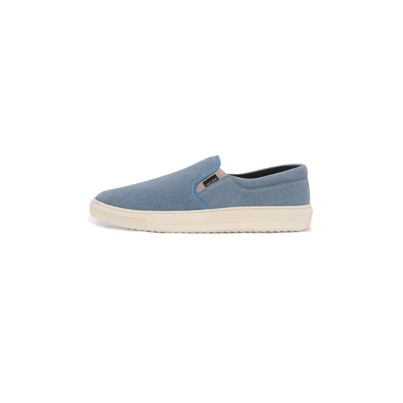 Sapatênis Masculino Slip On Polo Wear Azul Claro 35
