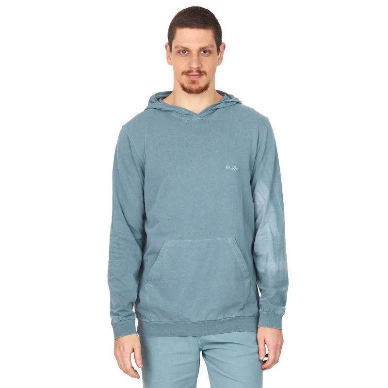 Camiseta Masculina Com Capuz Polo Wear Azul Médio Marinho Camiseta Masculina Com Capuz Polo Wear Azul Médio M