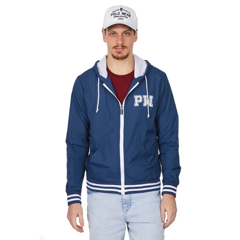 Jaqueta College Polo Wear Azul Escuro GG
