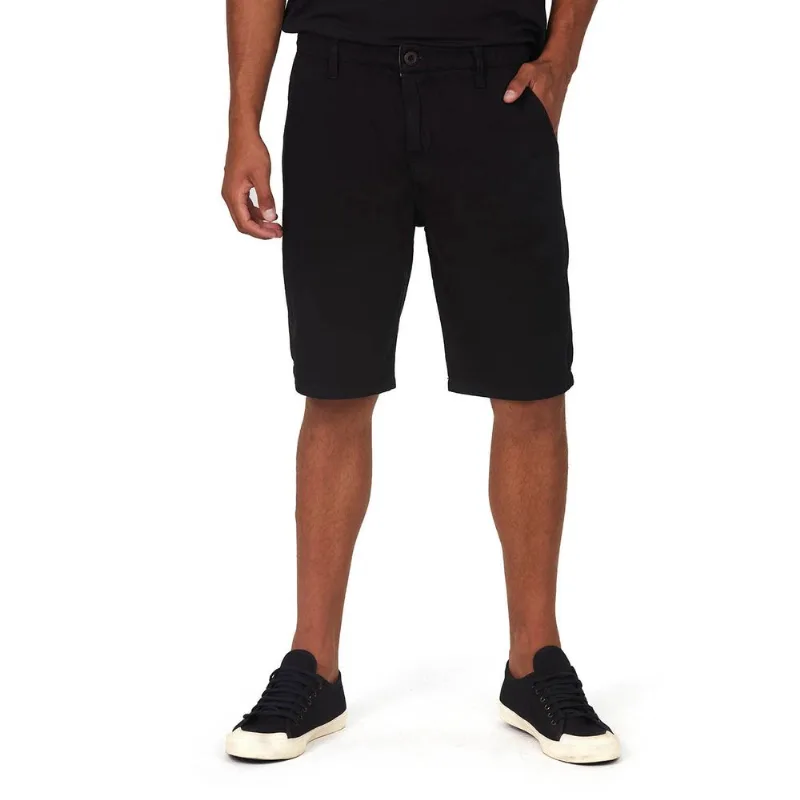 Bermuda Masculina Alfaiataria Trapezio Polo Wear Preto 48