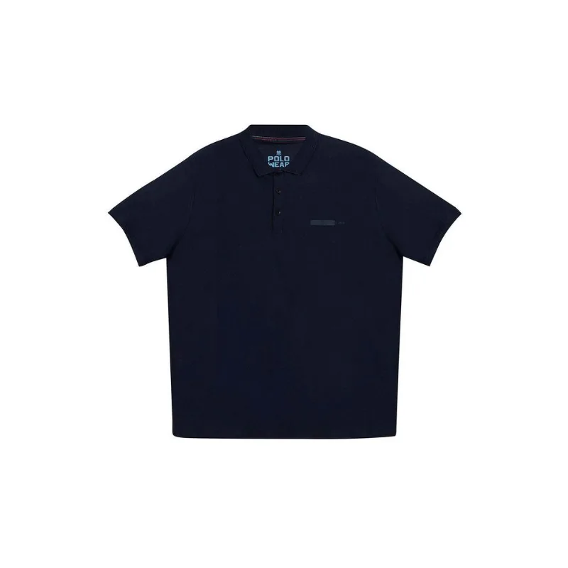 Polo Piquet Polo Wear Azul Escuro G1