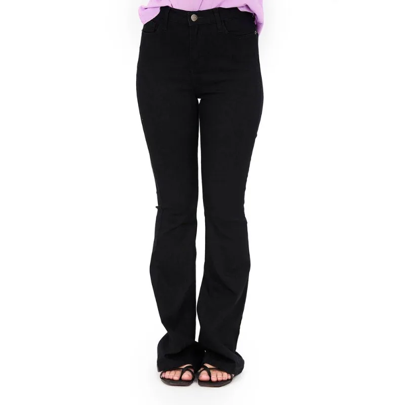 Calça Feminina Flare Polly Polo Wear Preto 42