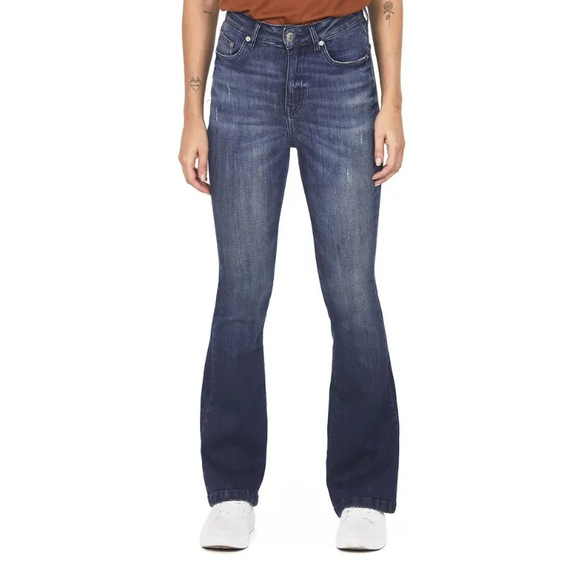 Calça Feminina Flare Polo Wear Jeans Médio 44