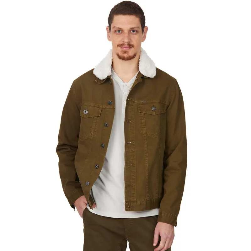 Jaqueta Masculina Sarja Clássica Polo Wear Verde Escuro P