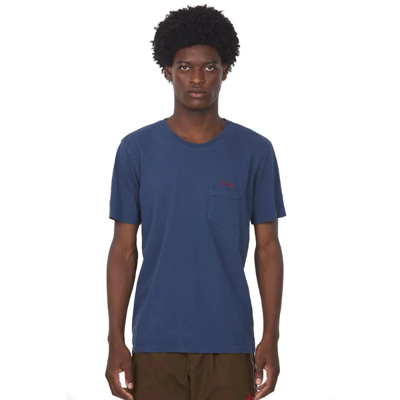Camiseta Masculina Bord Polo Wear Azul Escuro G