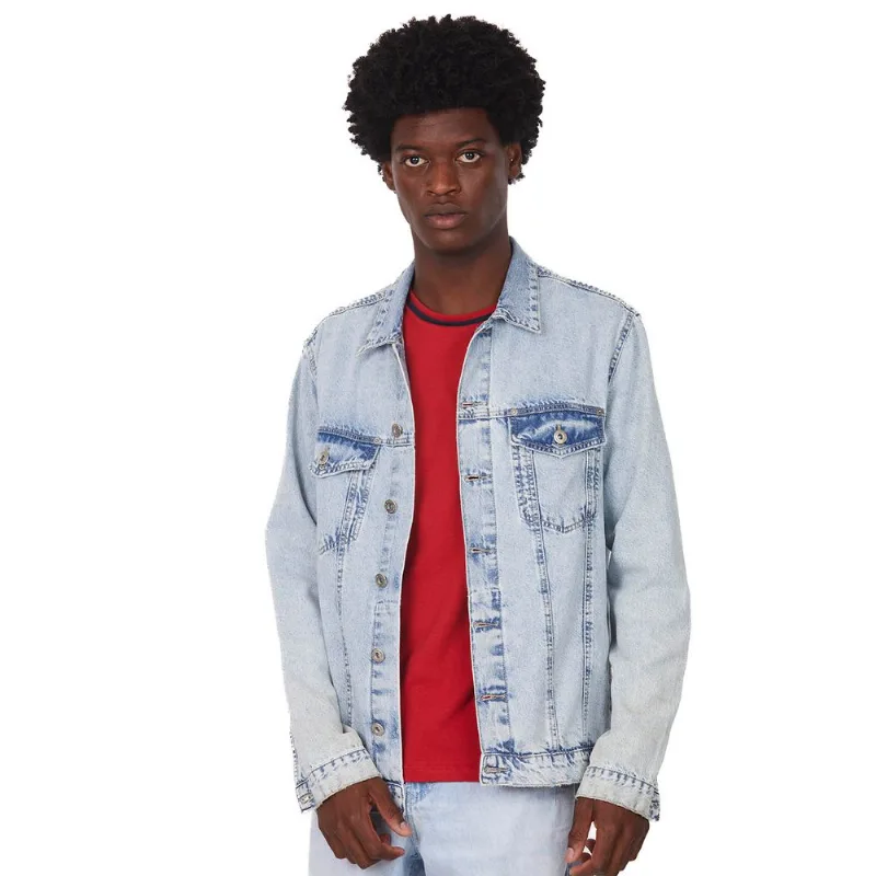Jaqueta Masculina Classica Marmor Polo Wear Jeans Claro M