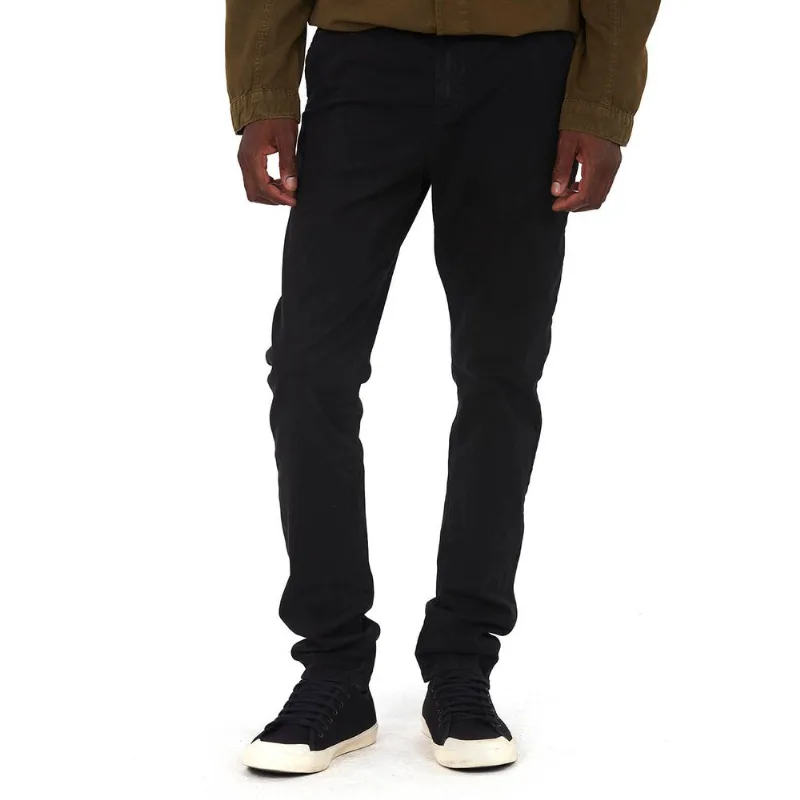 Calça Masculina Sarja Slim Polo Wear Preto 46