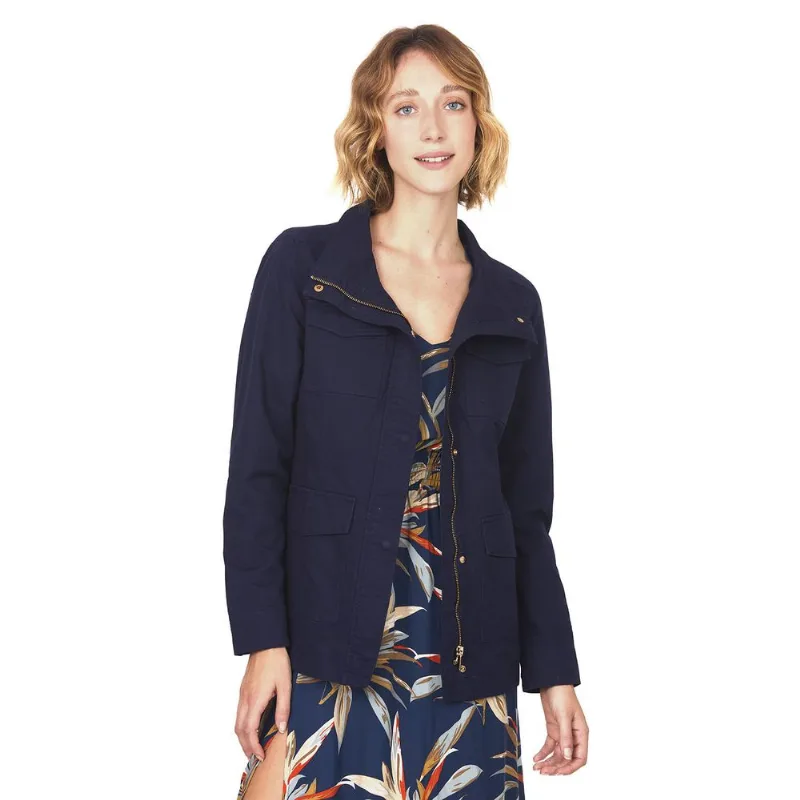 Jaqueta Colors Feminina Polo Wear Azul Escuro P