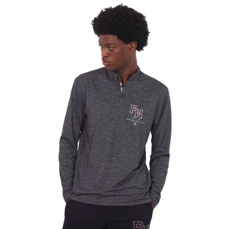 Polo Manga Longa Polo Wear Preto P
