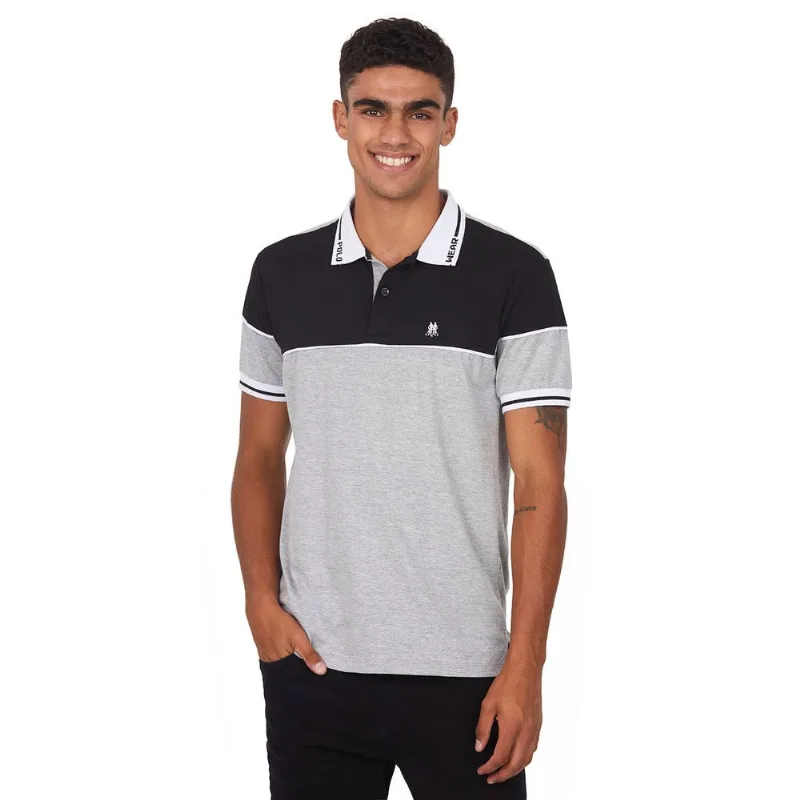 Polo Masculina Recorte Polo Wear Cinza Médio Claro Polo Masculina Recorte Polo Wear Cinza Médio P