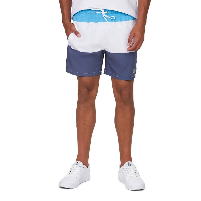 Short Volei Ergonomic Flex Polo Wear Azul Médio GG