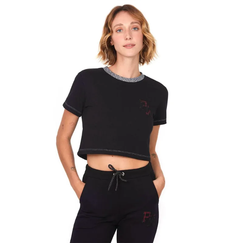 Blusa Bordada Feminina Polo Wear Preto G